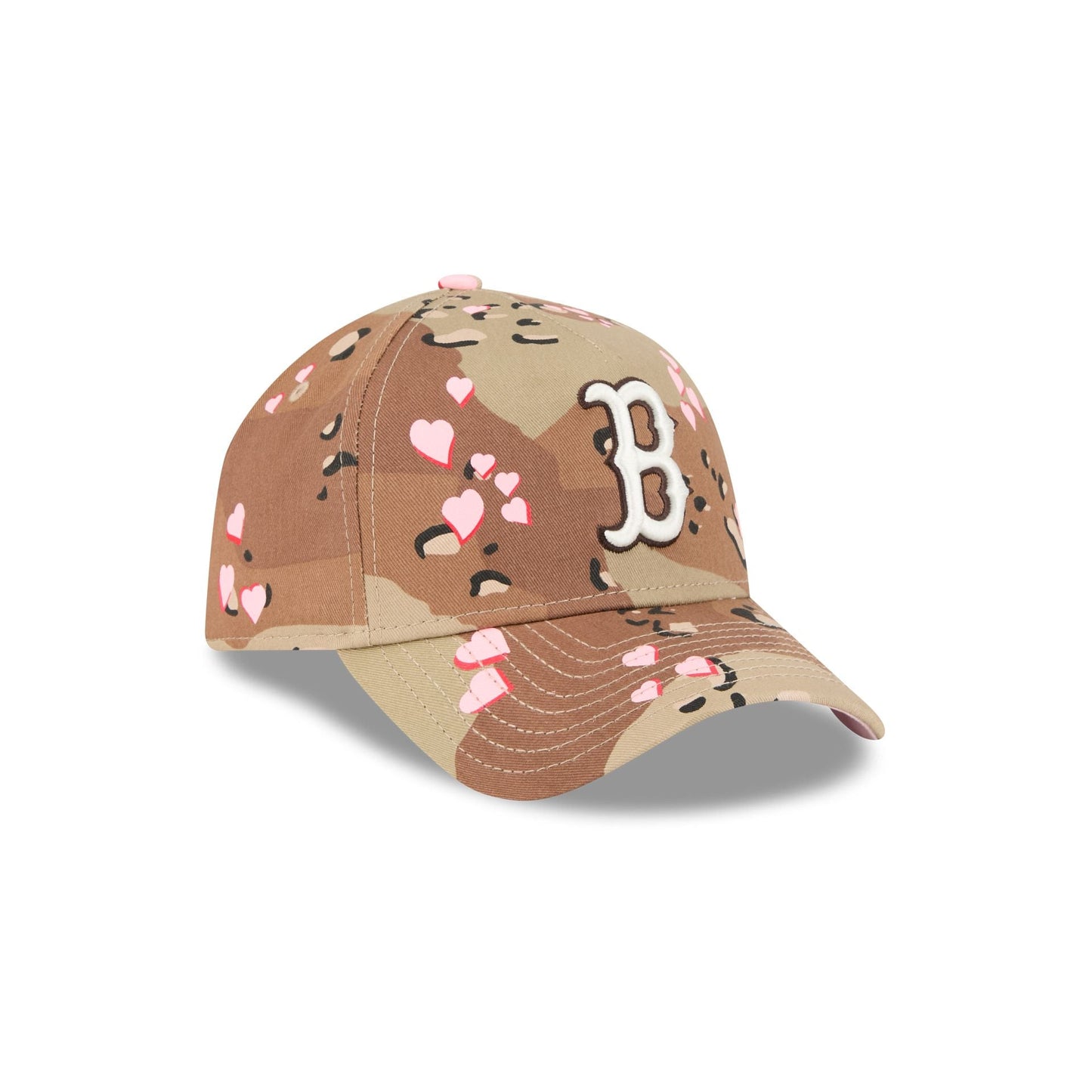 Boston Red Sox Camo Hearts 9FORTY A-Frame Snapback Hat