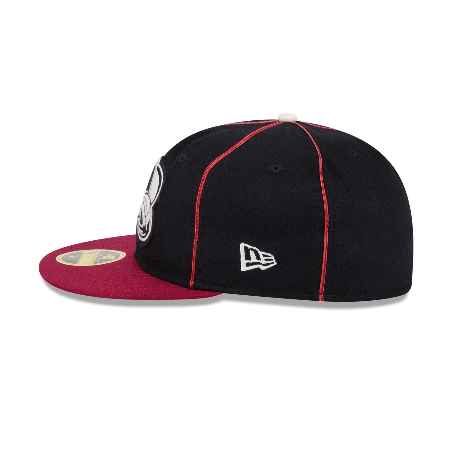 Colorado Avalanche Felt Logo Retro Crown 59FIFTY Fitted Hat