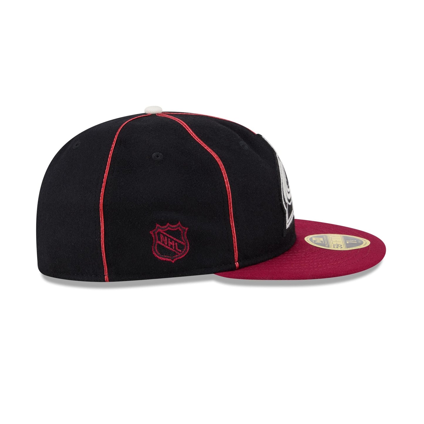 Colorado Avalanche Felt Logo Retro Crown 59FIFTY Fitted Hat