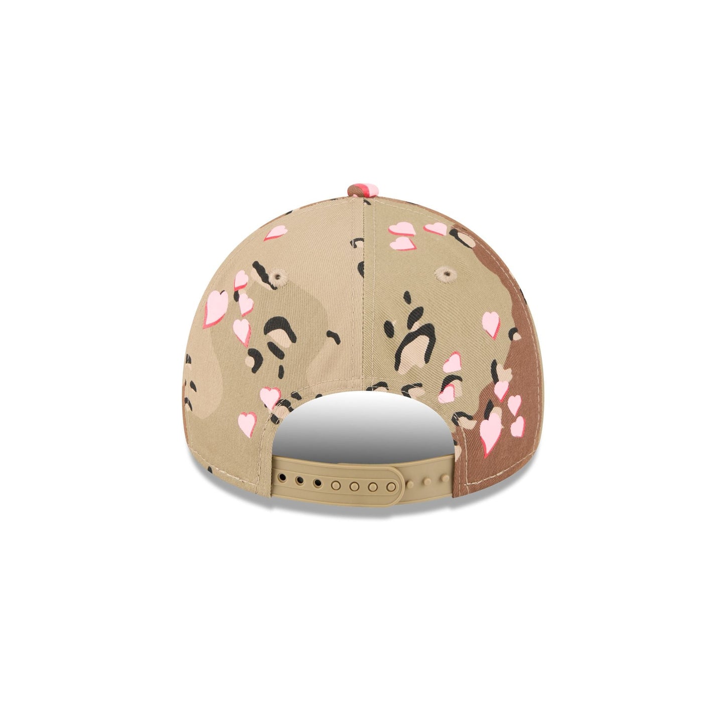 Texas Rangers Camo Hearts 9FORTY A-Frame Snapback Hat