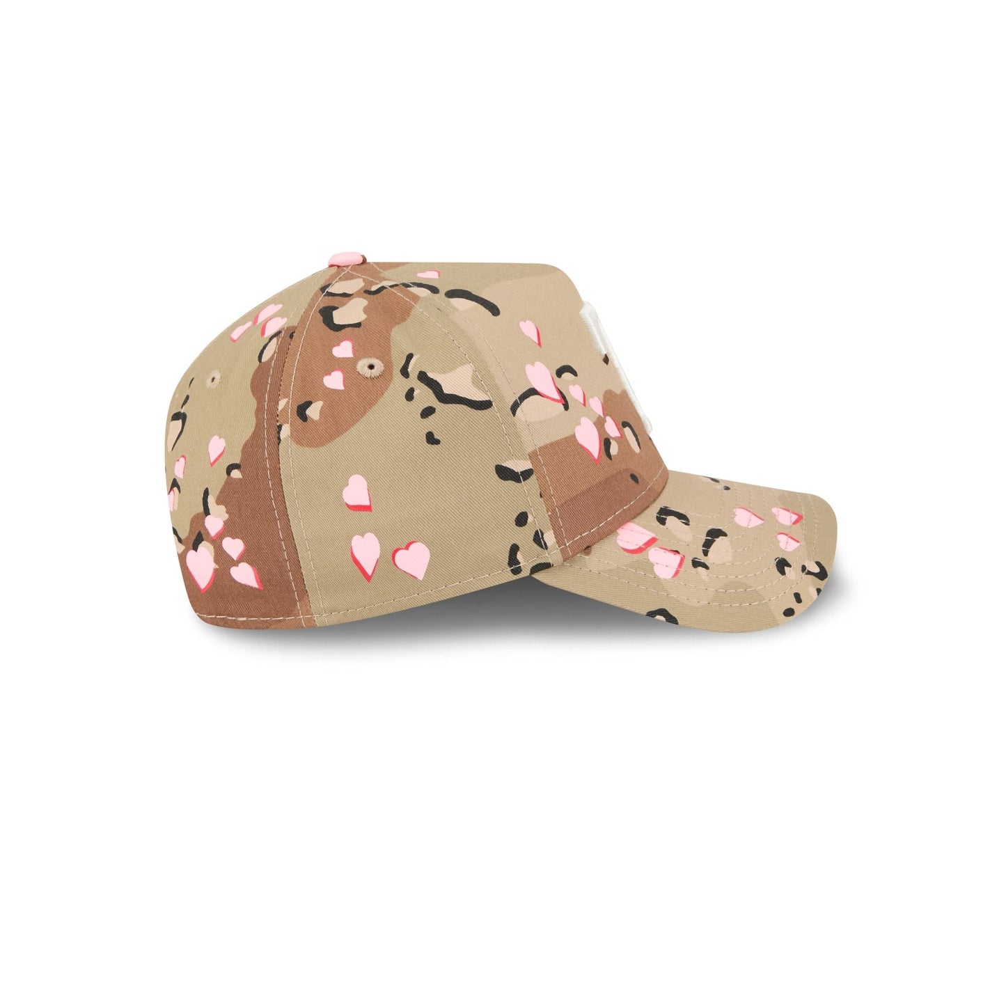 Texas Rangers Camo Hearts 9FORTY A-Frame Snapback Hat