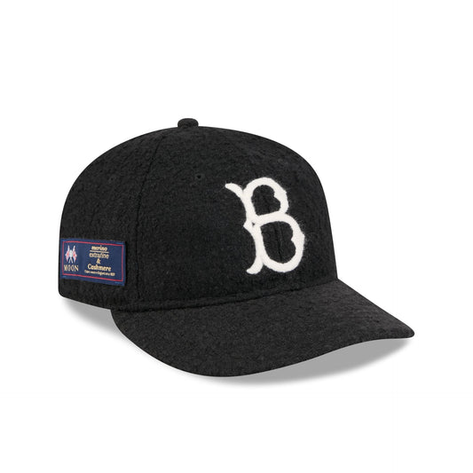 Brooklyn Dodgers Navy Merino & Cashmere Moon Retro Crown 9FIFTY Adjustable Hat