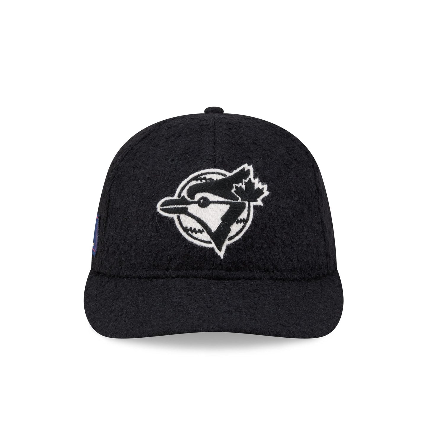 Toronto Blue Jays Navy Merino & Cashmere Moon Retro Crown 9FIFTY Adjustable Hat