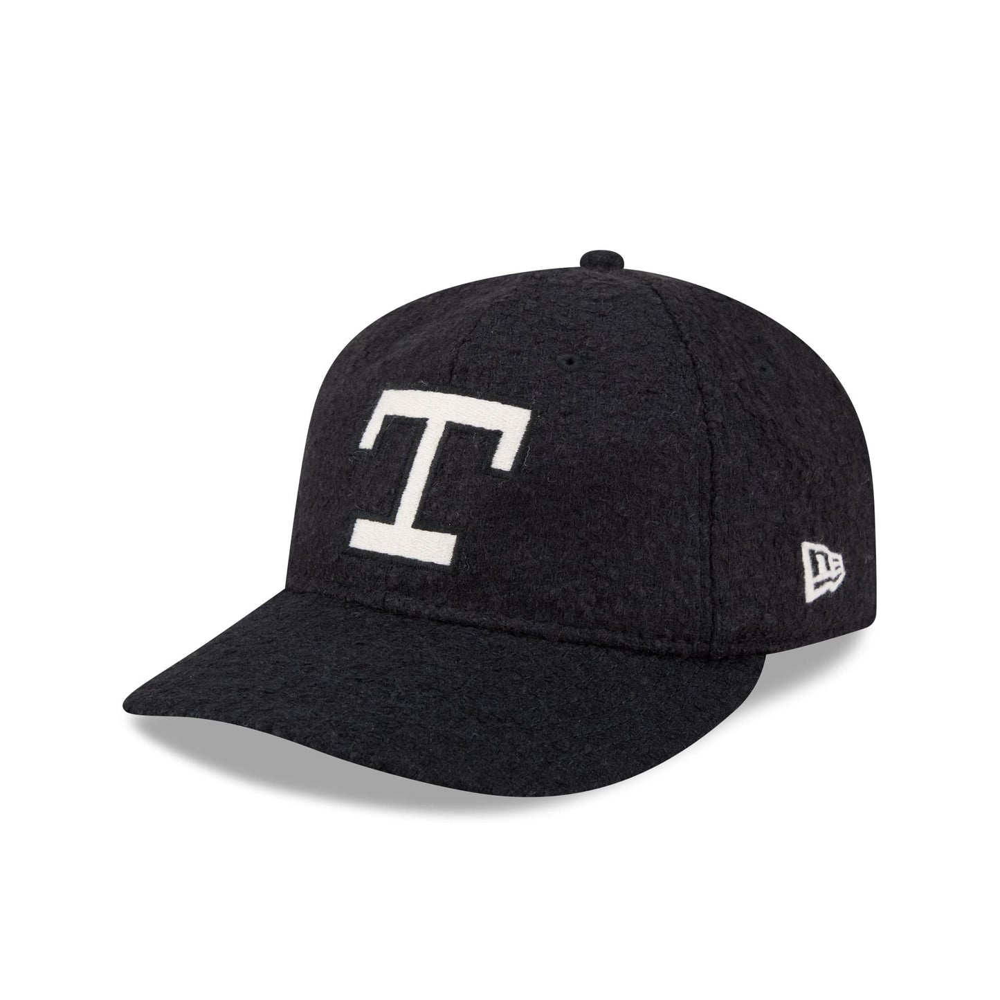 Texas Rangers Navy Merino & Cashmere Moon Retro Crown 9FIFTY Adjustable Hat