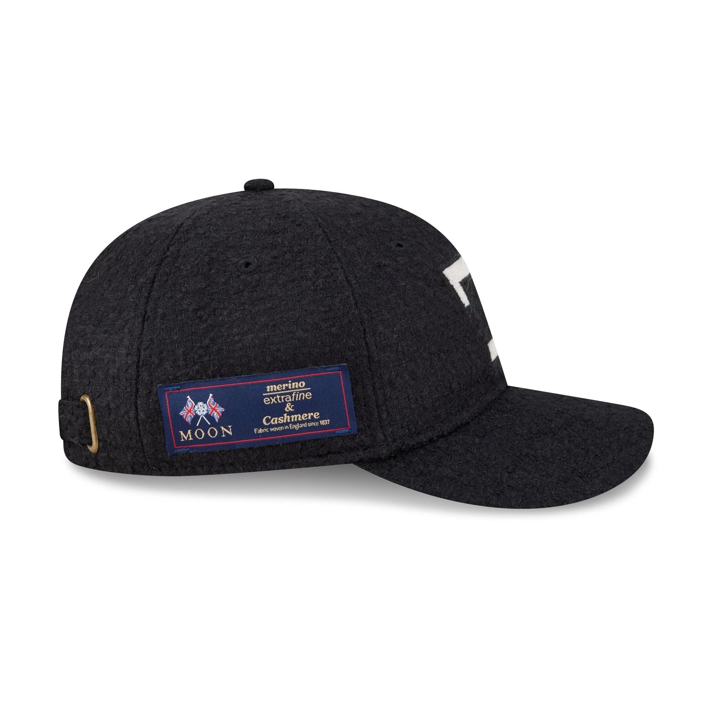 Texas Rangers Navy Merino & Cashmere Moon Retro Crown 9FIFTY Adjustable Hat