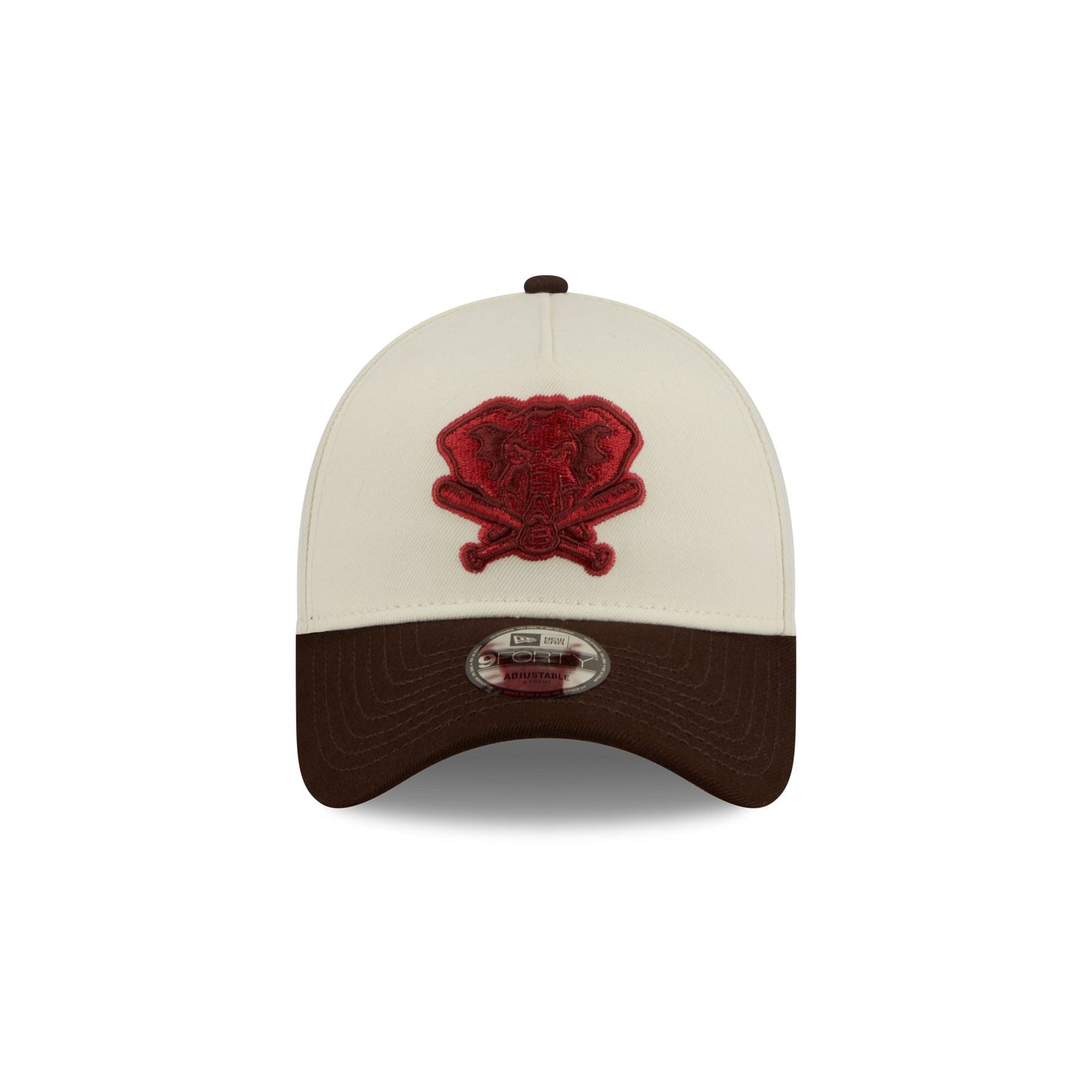 Athletics City Script 9FORTY A-Frame Snapback Hat