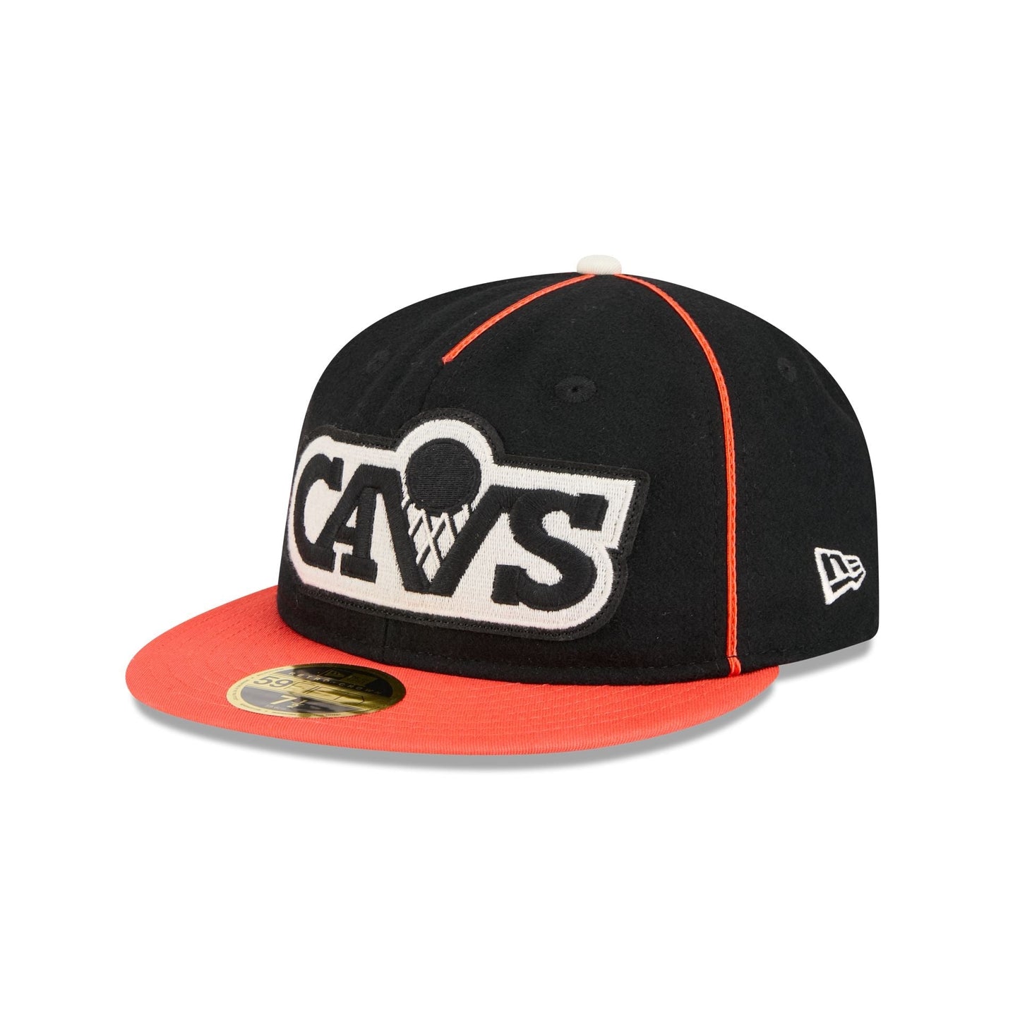 Cleveland Cavaliers Felt Logo Retro Crown 59FIFTY Fitted Hat