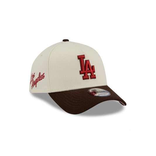 Los Angeles Dodgers City Script 9FORTY A-Frame Snapback Hat