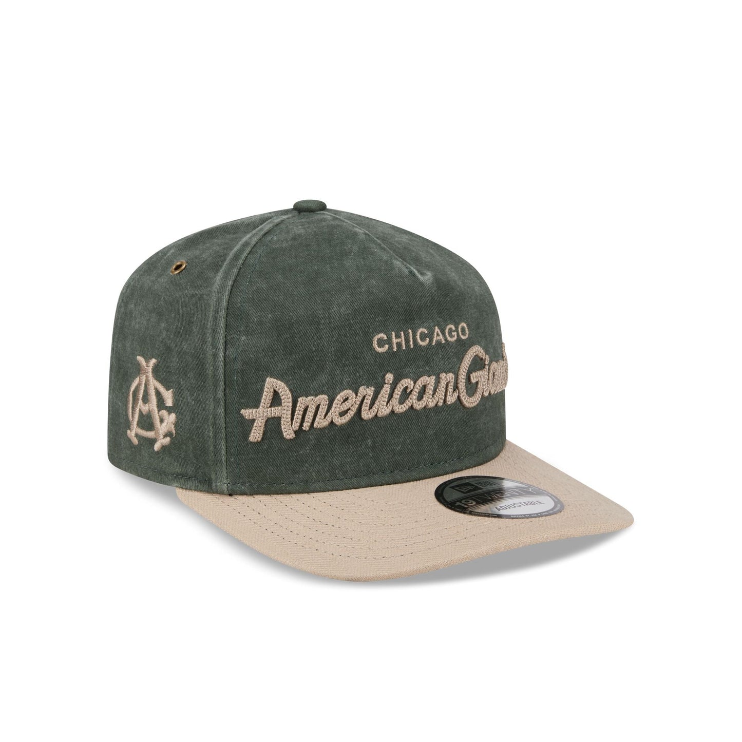 Chicago American Giants Chainstitch Dark Green 19TWENTY Adjustable Hat