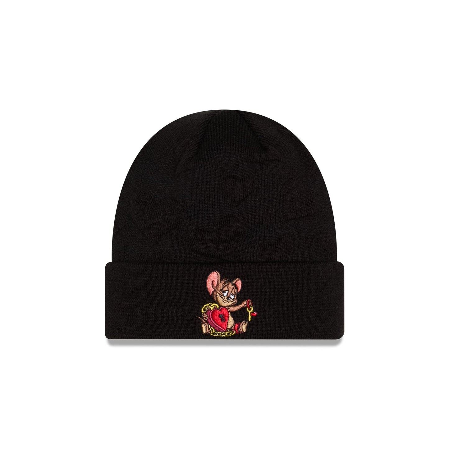Tom and Jerry Lock and Key Cuff Knit Hat