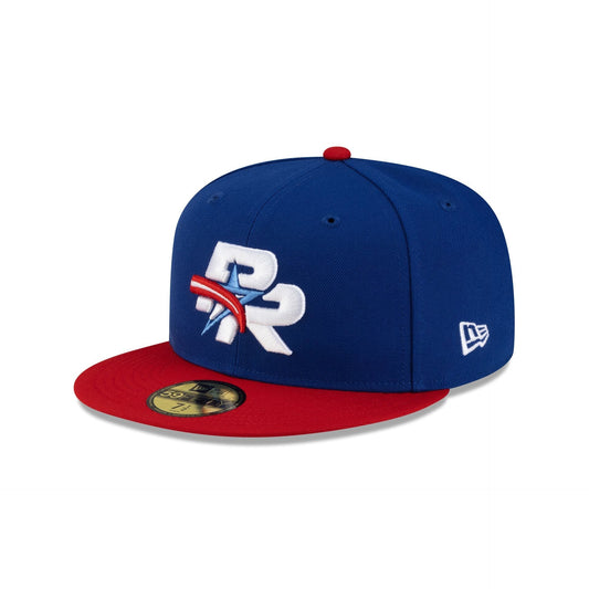 Puerto Rico Away Blue 59FIFTY Fitted Hat