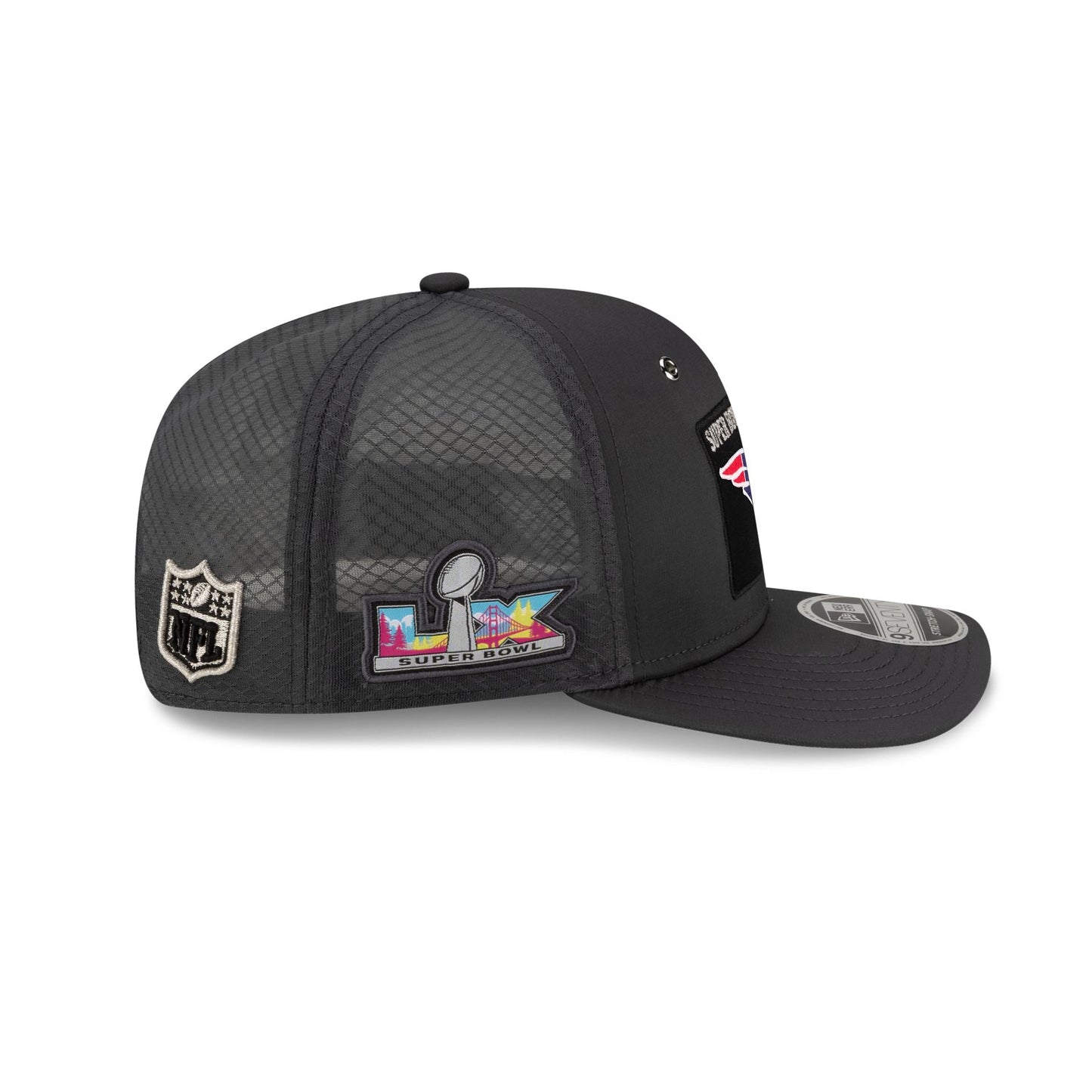 New England Patriots Super Bowl LX Sideline 9SEVENTY Trucker Hat