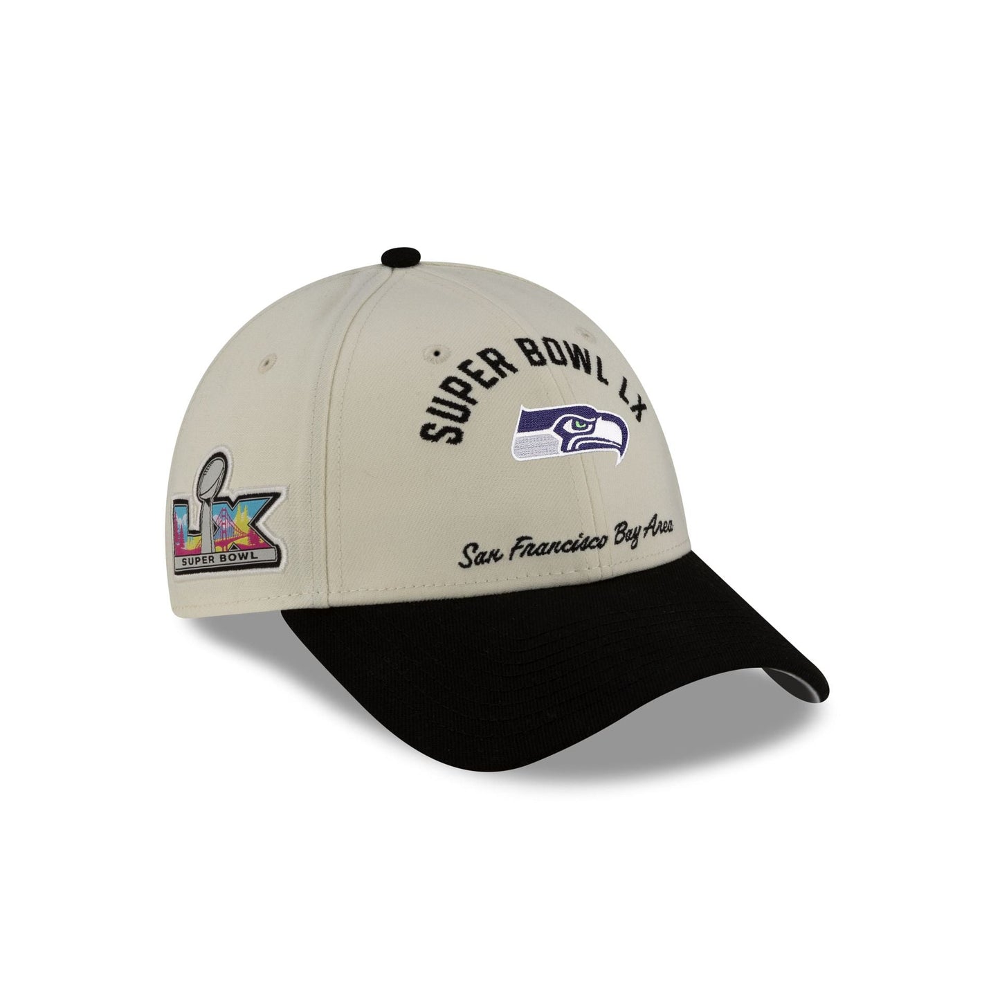 Seattle Seahawks Super Bowl LX Participation 9FORTY Stretch-Snap Hat
