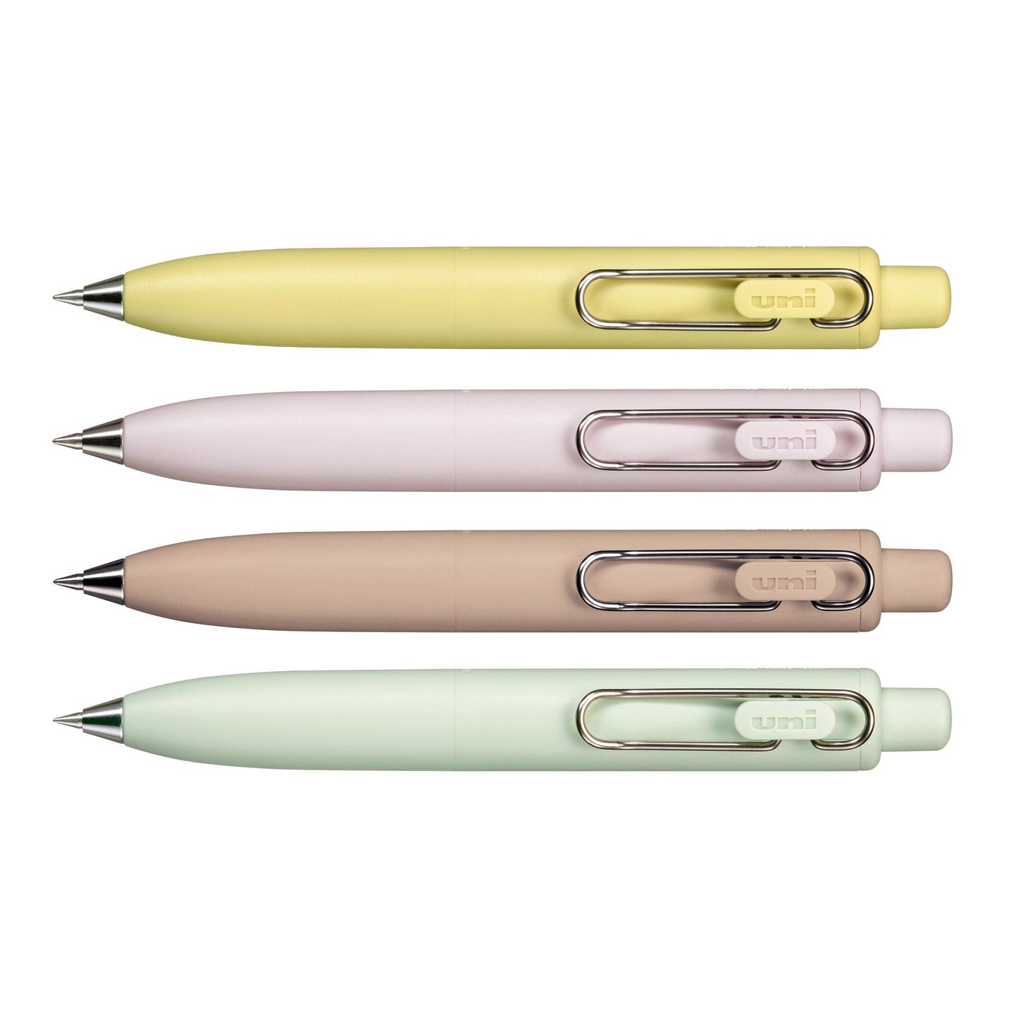 uniball™ One P Exclusive 4 Count Tin with Banana, Peach, Mint and Coffee Barrel Colors