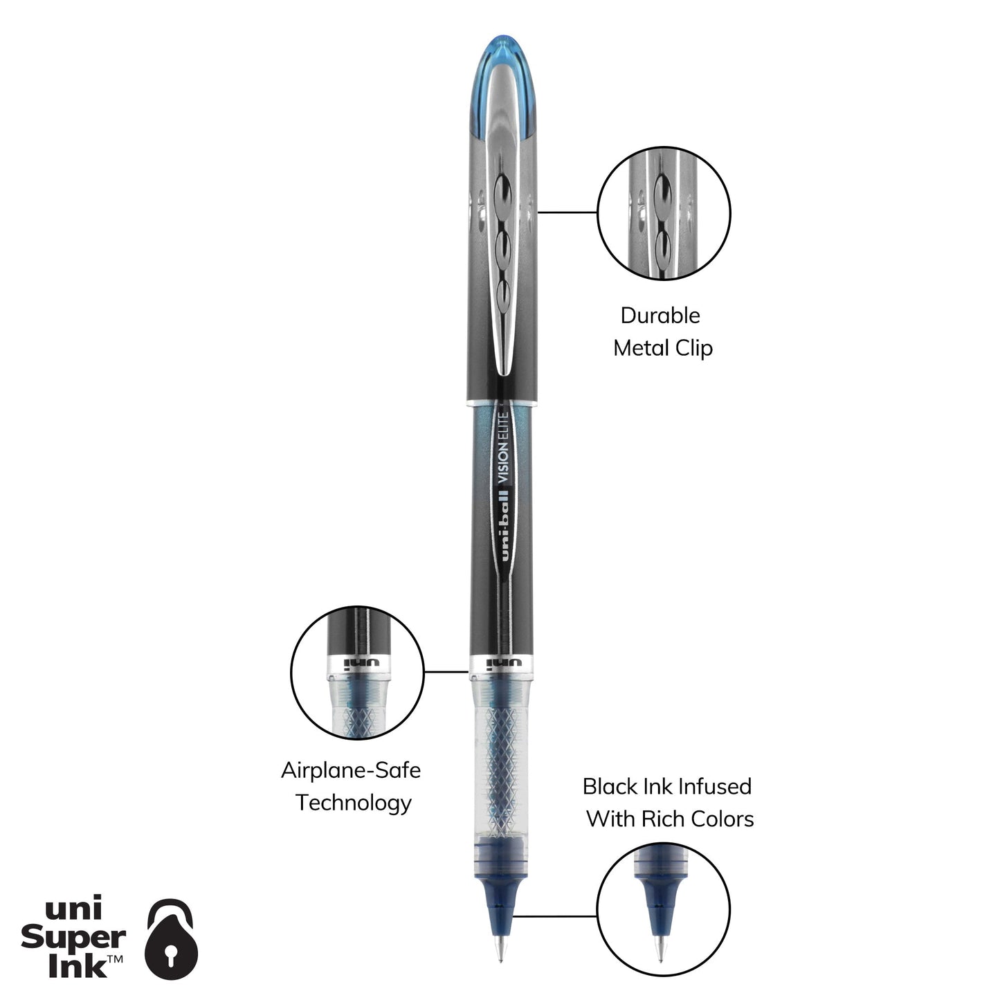 uniball™ Vision Elite BLX, Rollerball Pen