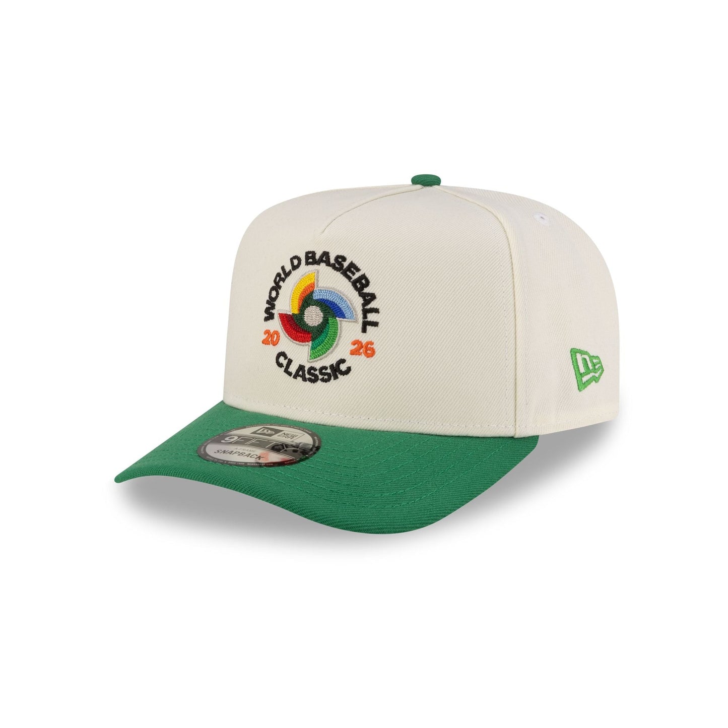 Puerto Rico 2026 World Baseball Classic Chrome White 9FIFTY A-Frame Snapback Hat