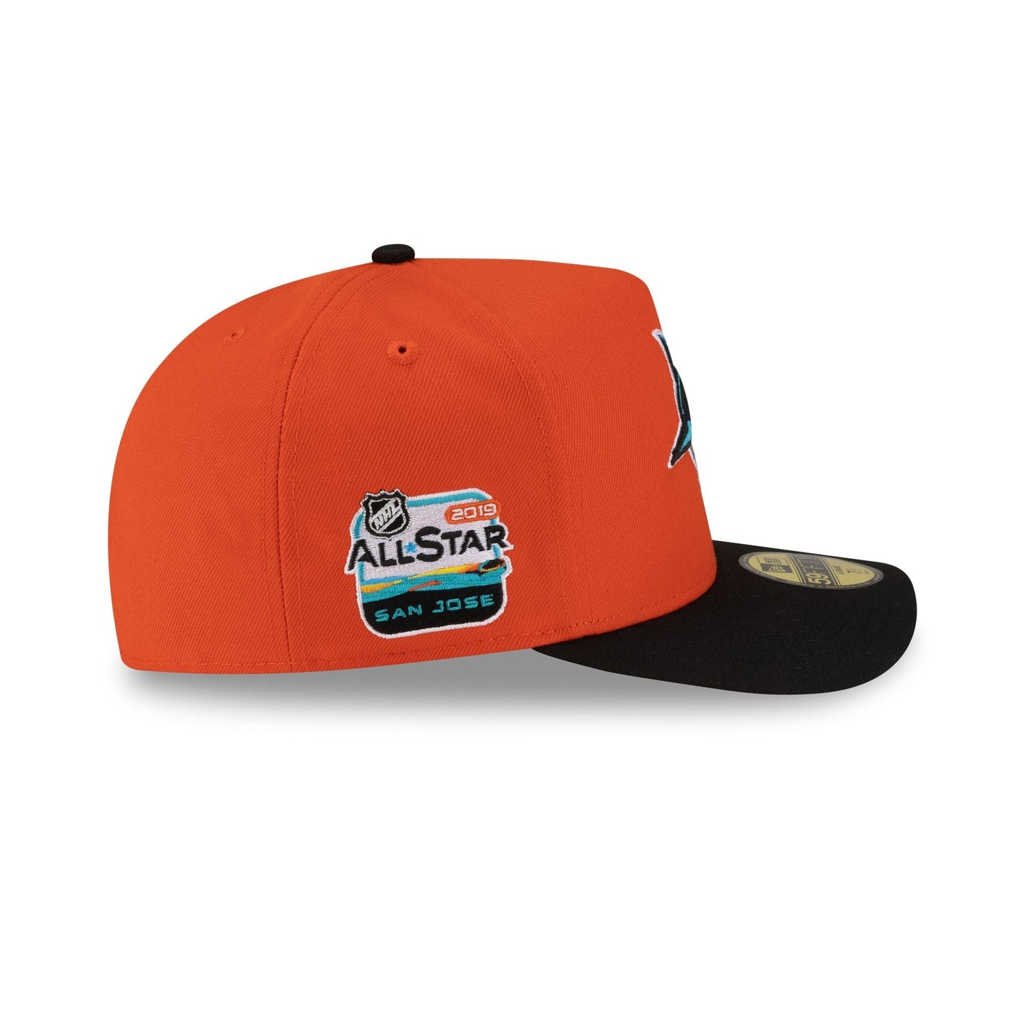 Just Caps All-Star Game San Jose Sharks 59FIFTY A-Frame Fitted Hat