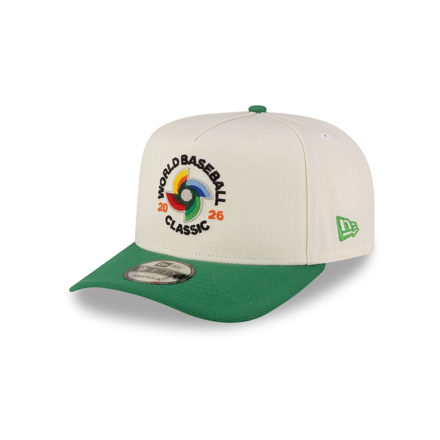 Canada 2026 World Baseball Classic Chrome White 9FIFTY A-Frame Snapback Hat