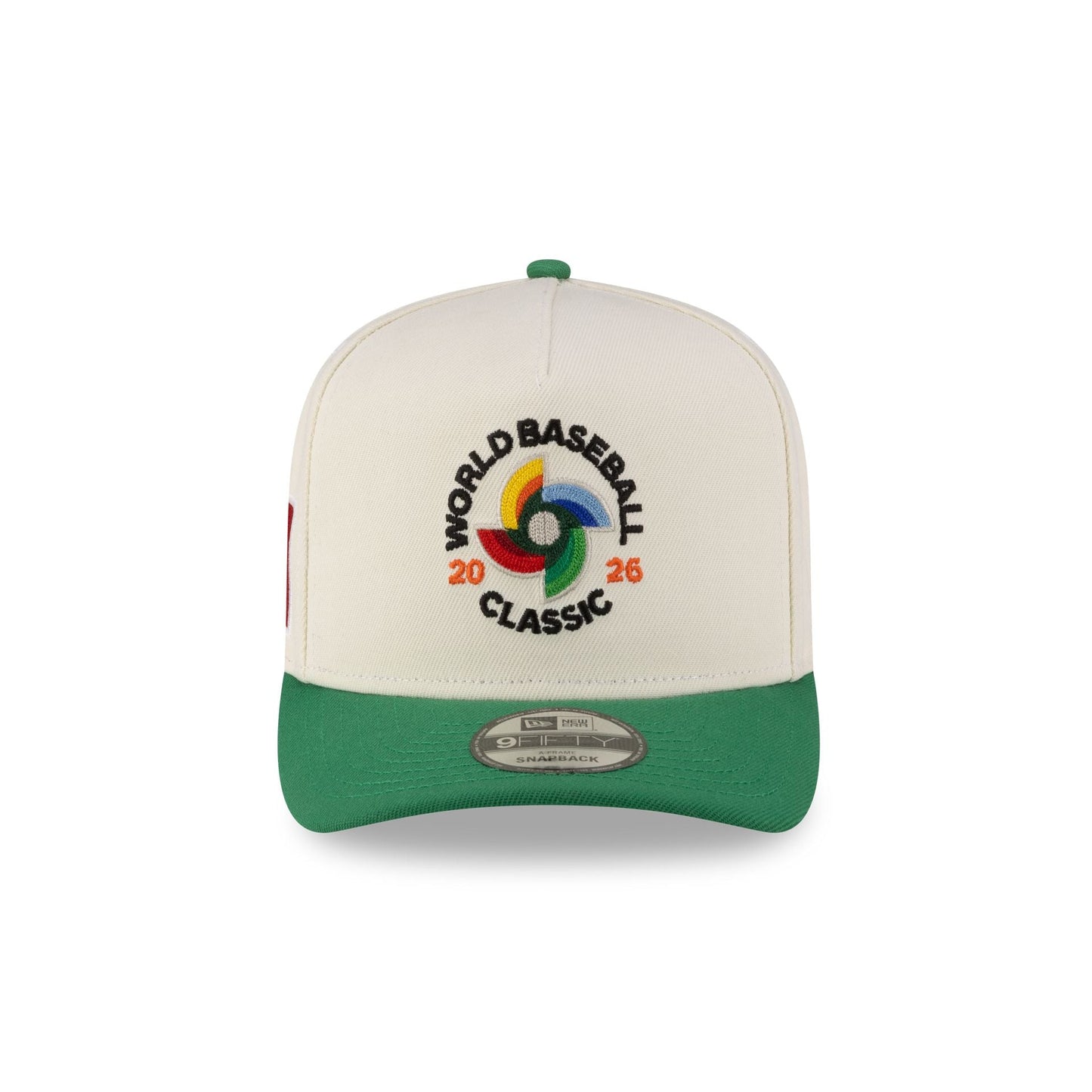 Canada 2026 World Baseball Classic Chrome White 9FIFTY A-Frame Snapback Hat