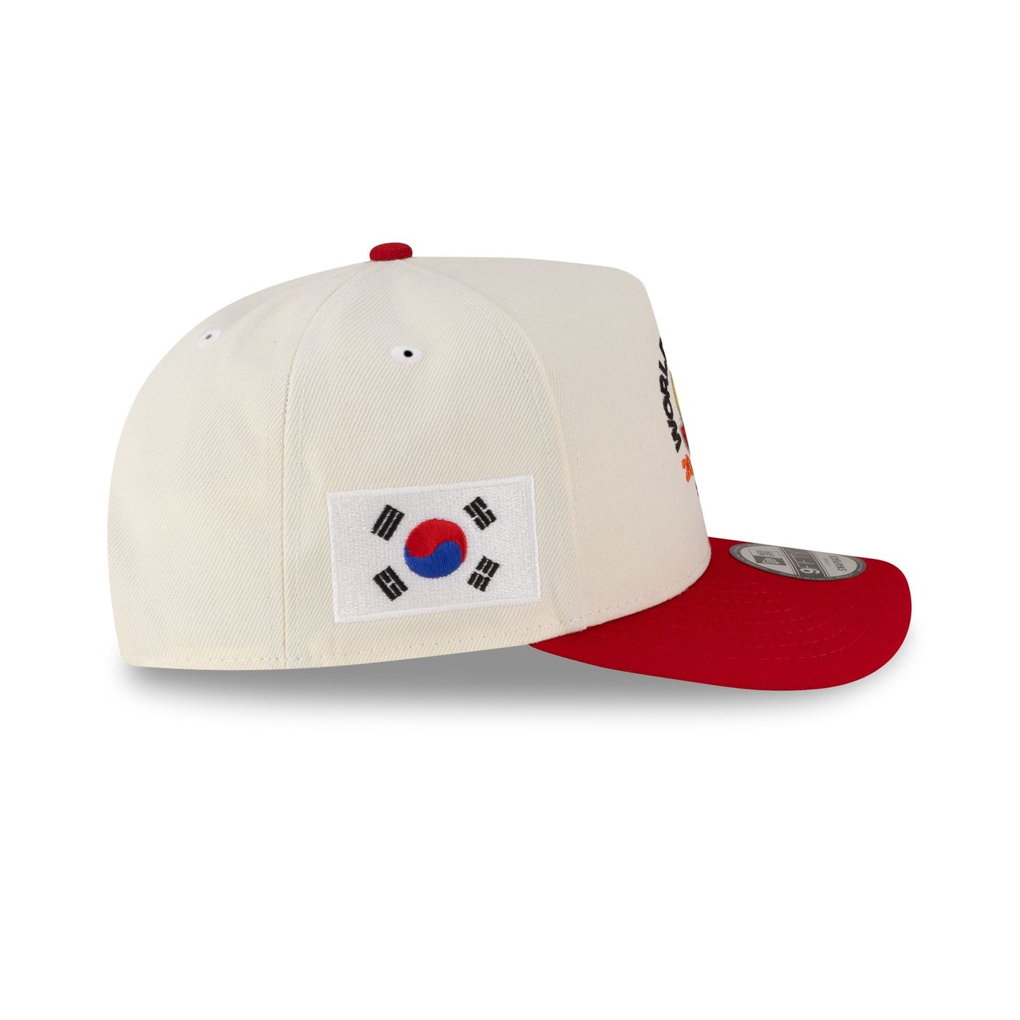Korea 2026 World Baseball Classic Chrome White 9FIFTY A-Frame Snapback Hat