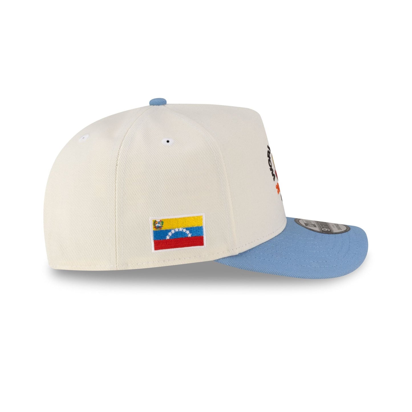 Venezuela 2026 World Baseball Classic Chrome White 9FIFTY A-Frame Snapback Hat