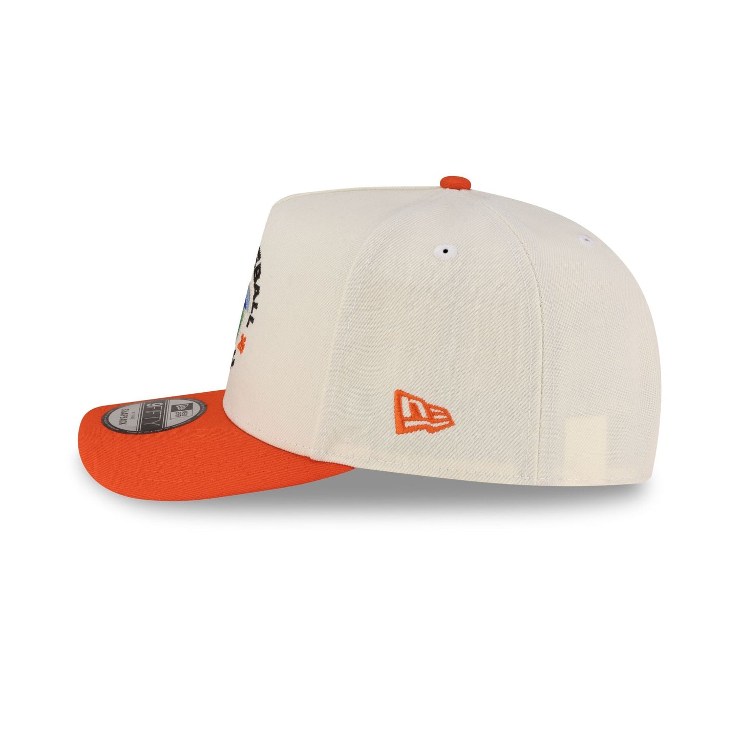 Great Britain 2026 World Baseball Classic Chrome White 9FIFTY A-Frame Snapback Hat