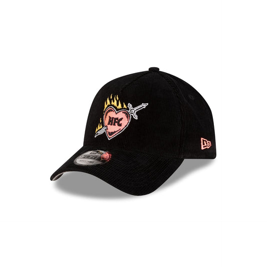 Stranger Things Hellfire Club Black Corduroy 9FORTY A-Frame Snapback Hat