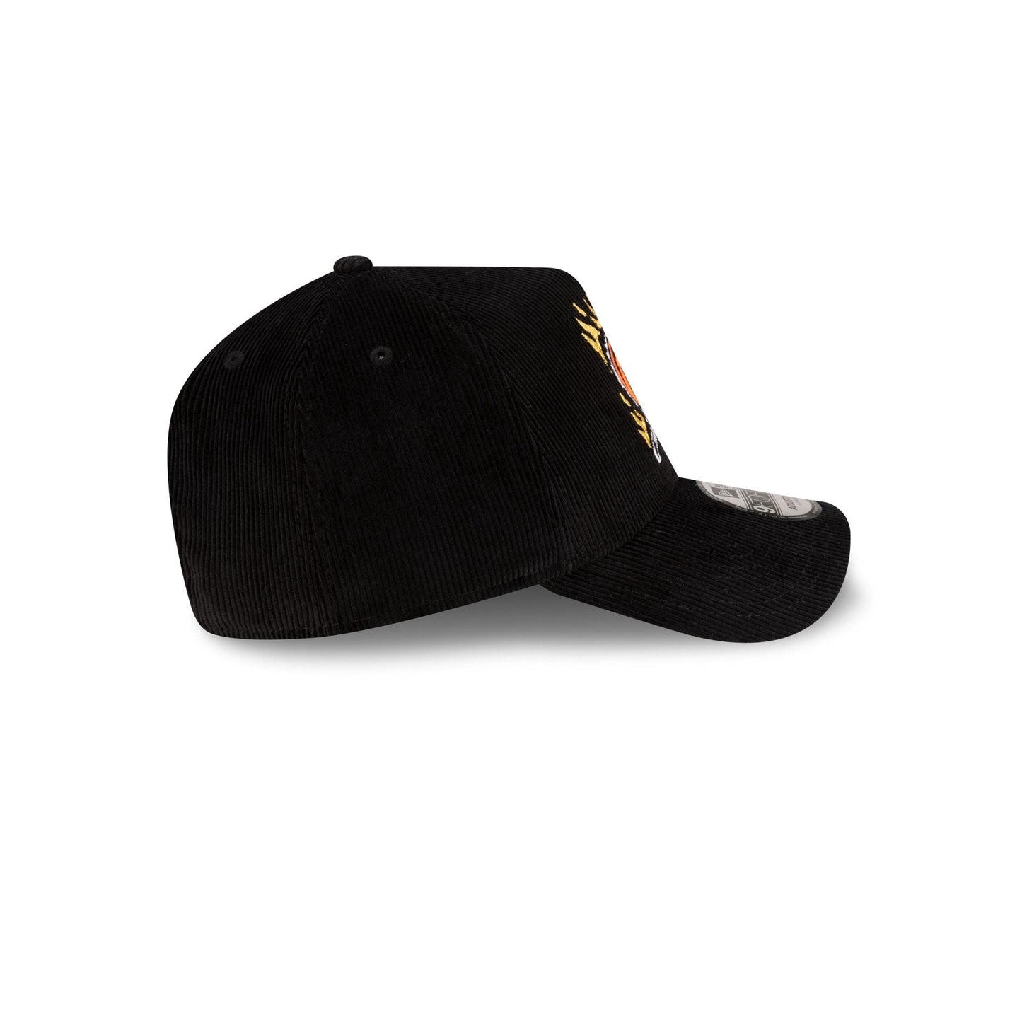 Stranger Things Hellfire Club Black Corduroy 9FORTY A-Frame Snapback Hat