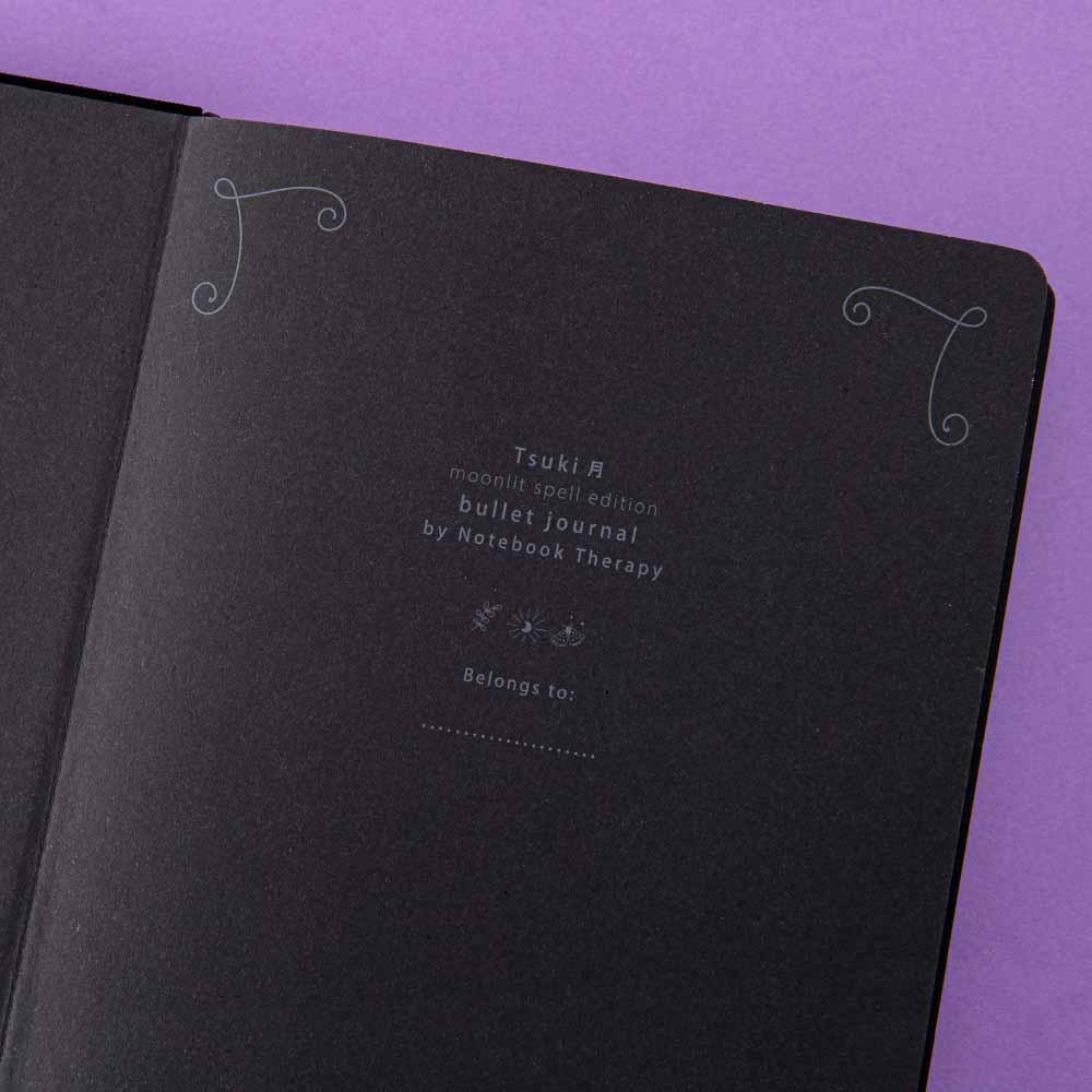 Tsuki ‘Moonlit Spell’ Limited Edition Holographic Bullet Journal ☾