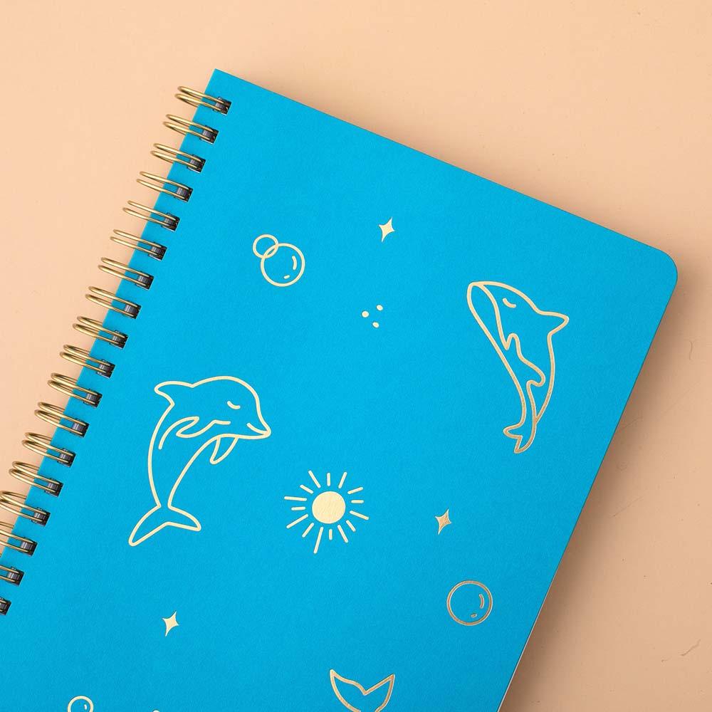 Tsuki 'Ocean' Limited Edition Ring Bound Bullet Journal ☾