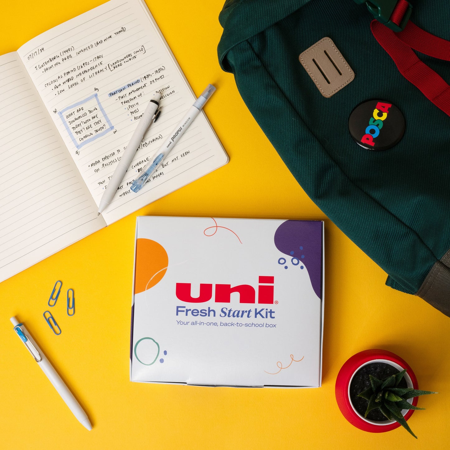 uniball® Fresh Start Set a Premium Writing Gift Set