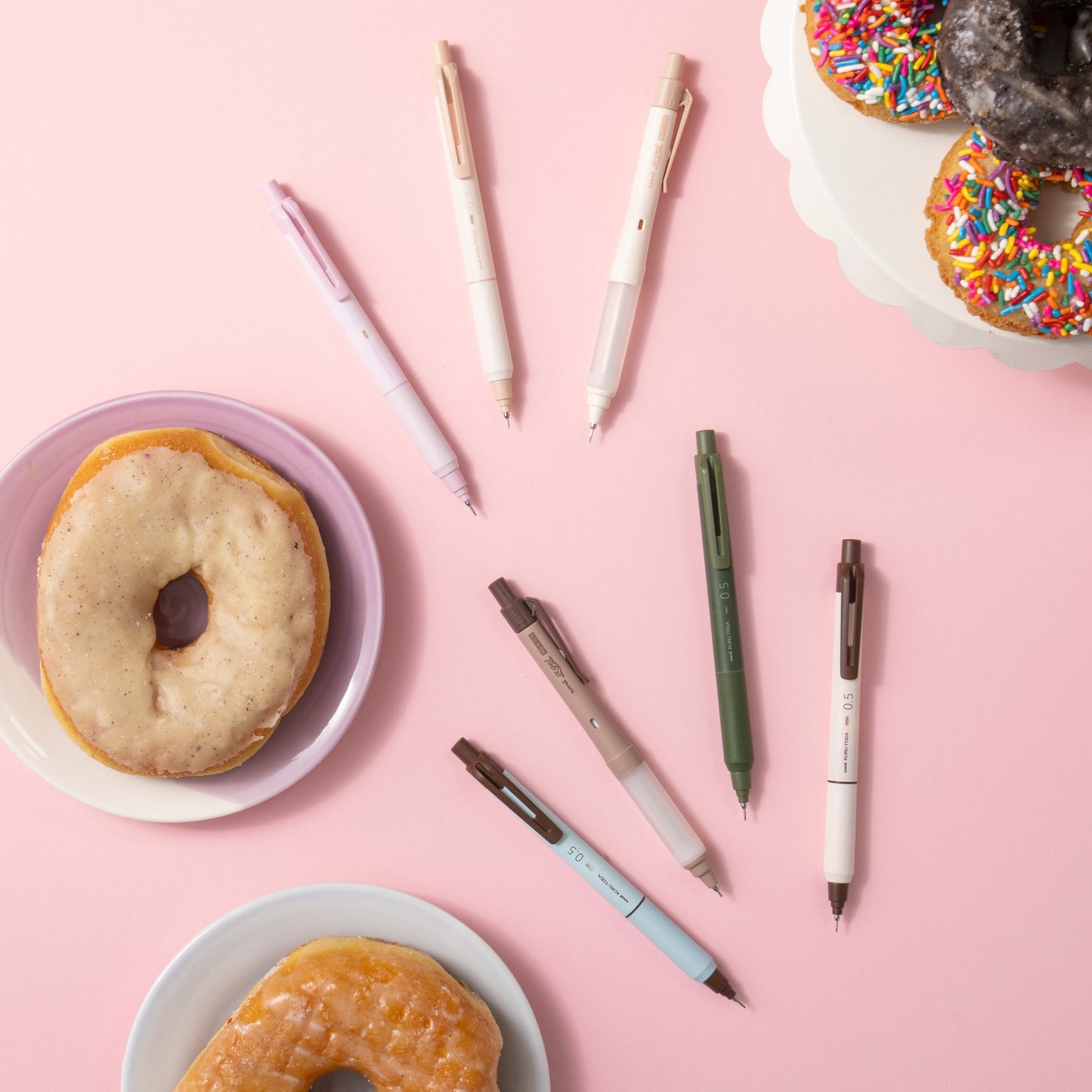 uniball KURU TOGA Alpha Gel Switch M5-1009GG Mechanical Pencil, Donut Colors