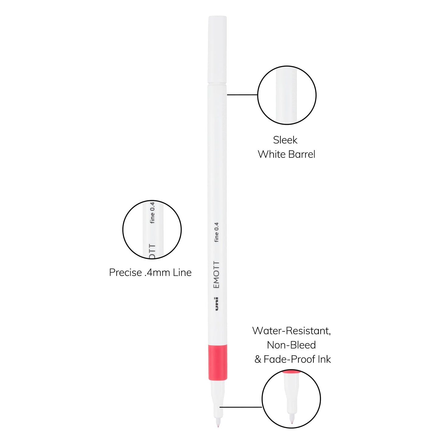 uni® EMOTT, Fine Line Marker