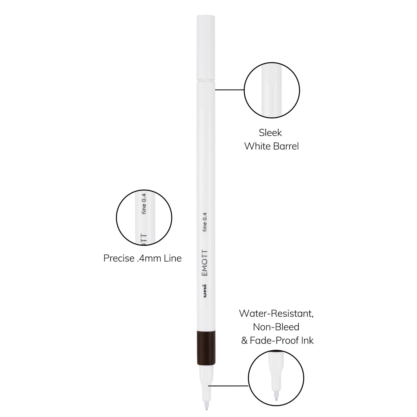 uni® EMOTT, Fine Line Marker
