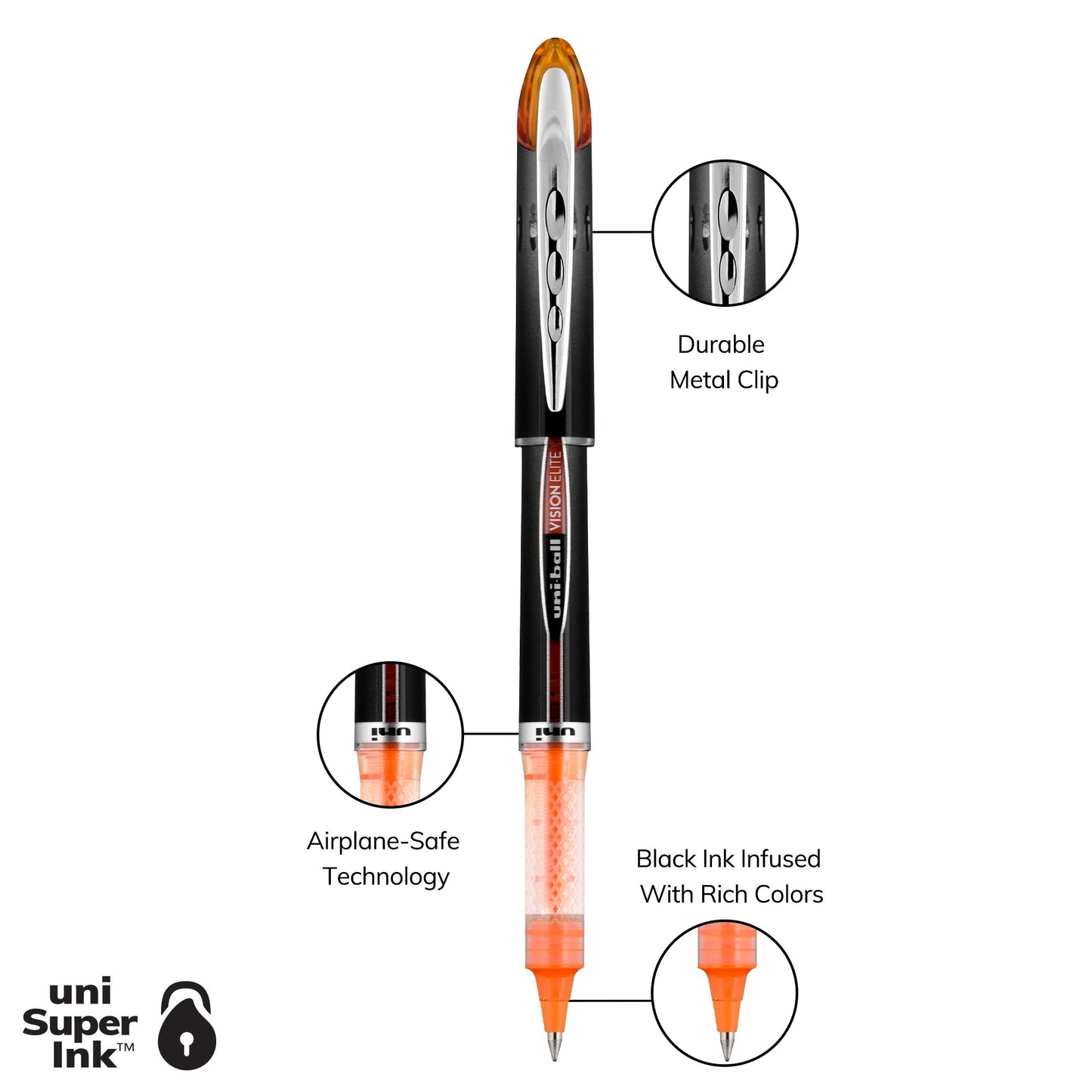 uniball™ Vision Elite, Rollerball Pen