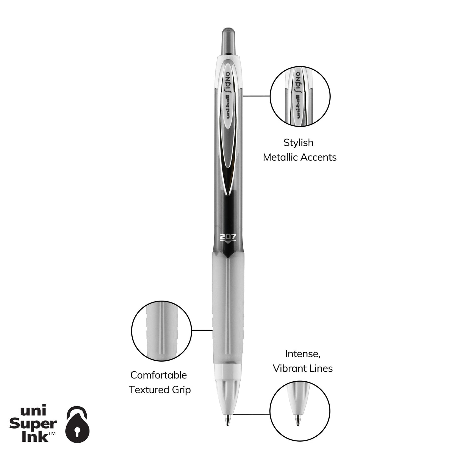 uniball™ 207 Fashion, Gel Pen