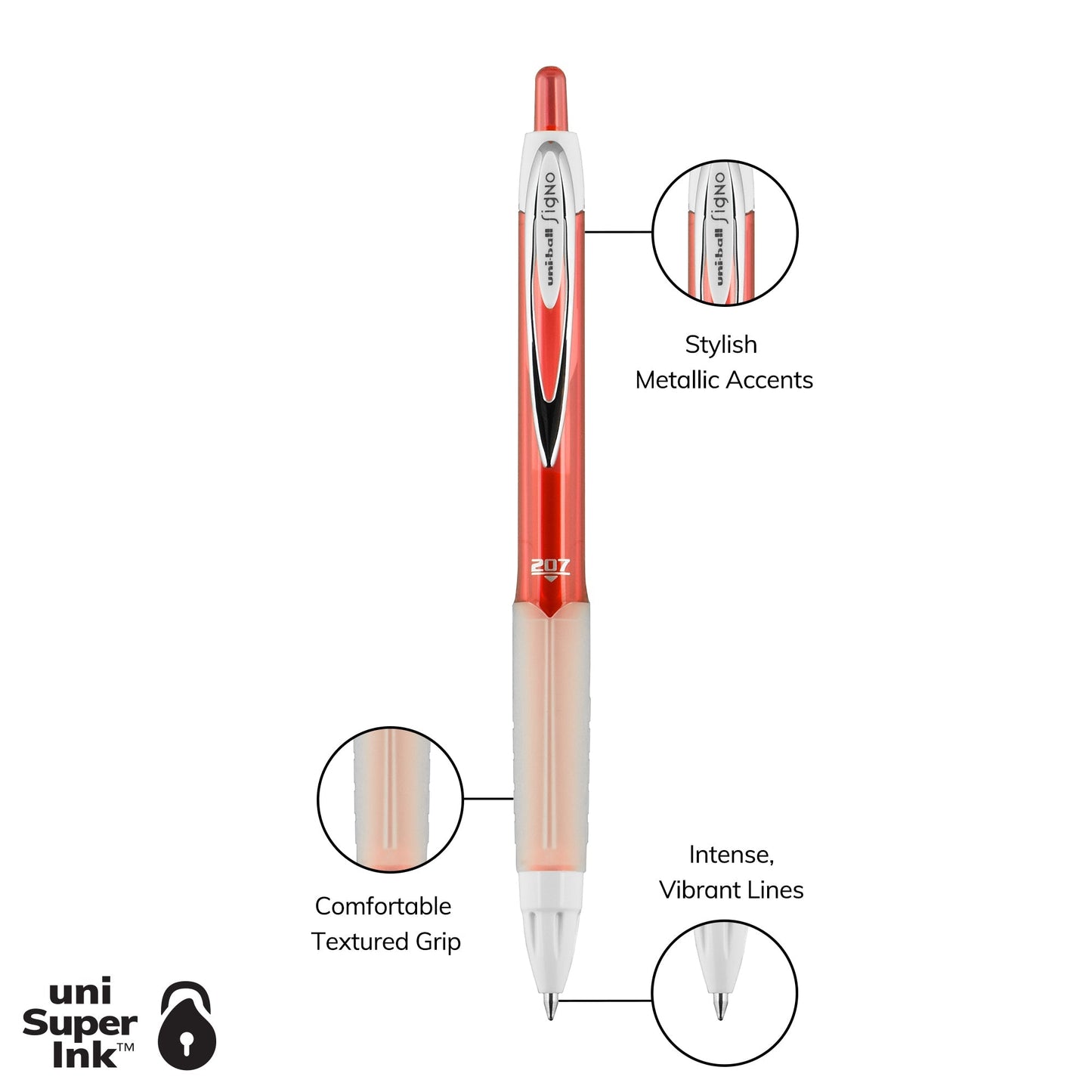 uniball™ 207 Fashion, Gel Pen