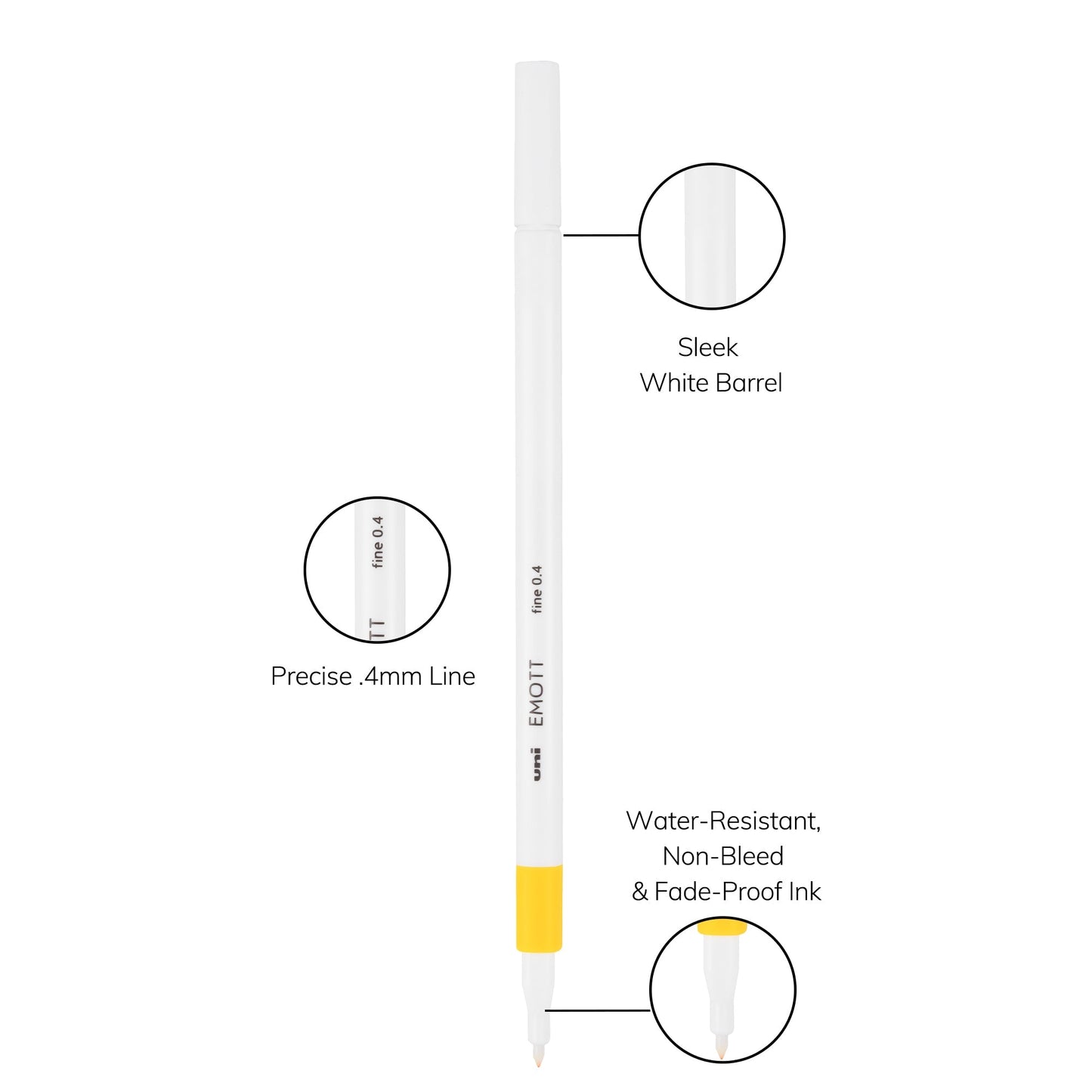 uni® EMOTT, Fine Line Marker