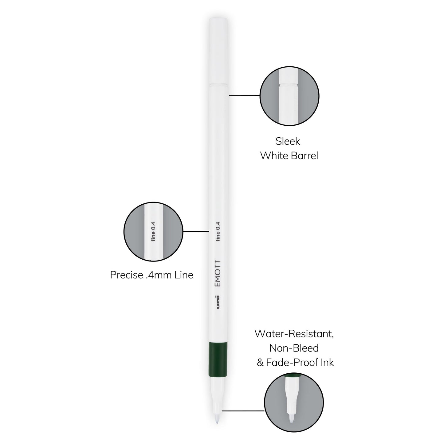 uni® EMOTT, Fine Line Marker
