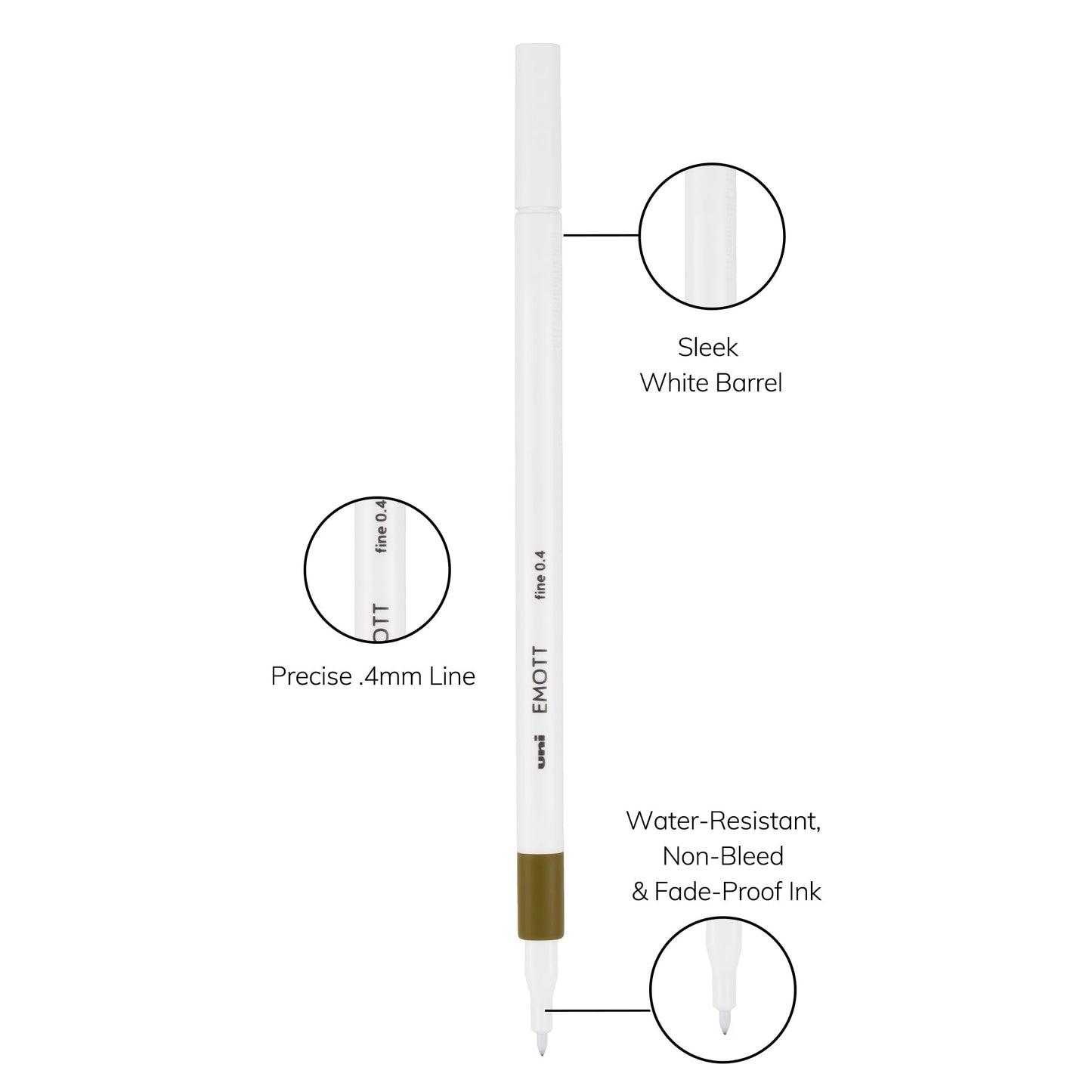 uni® EMOTT, Fine Line Marker