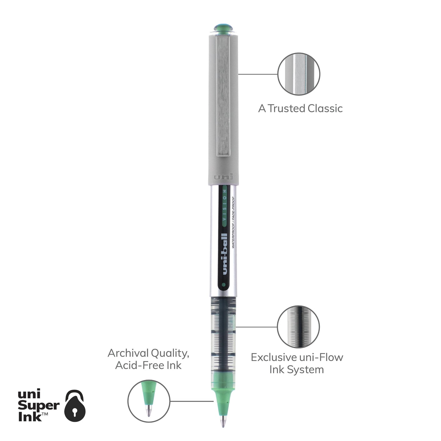 uniball™ Vision Needle, Rollerball Pen