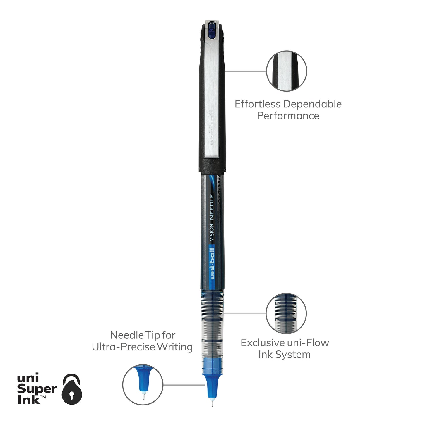 uniball™ Vision Needle, Rollerball Pen