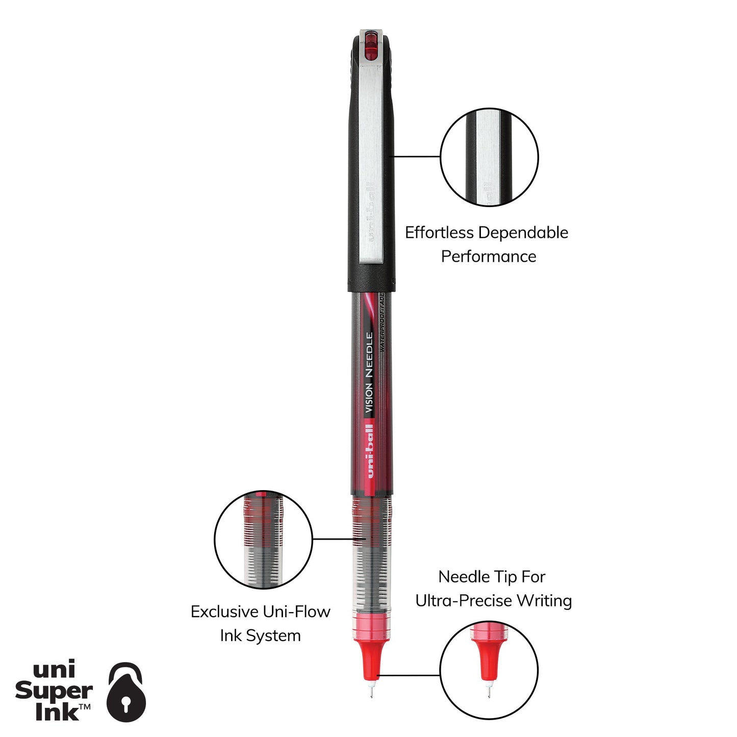 uniball™ Vision Needle, Rollerball Pen
