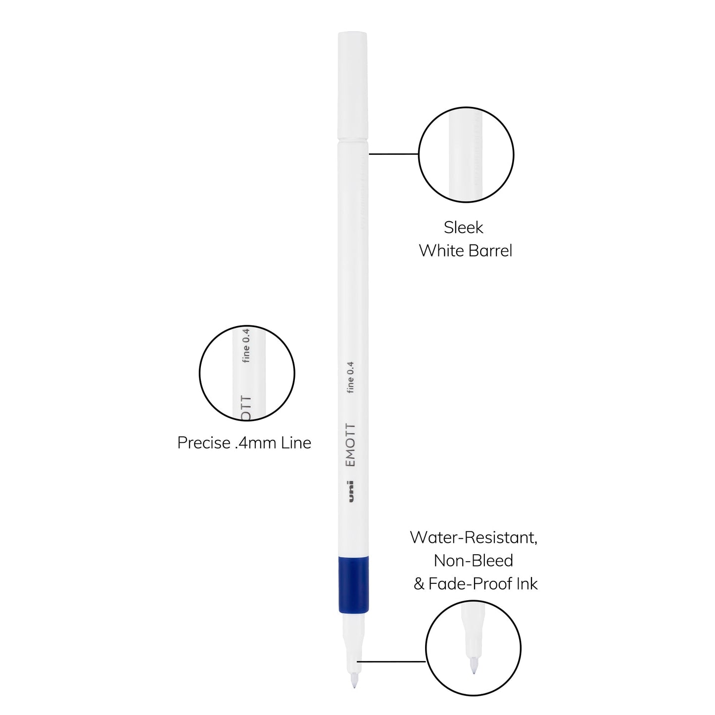 uni® EMOTT, Fine Line Marker