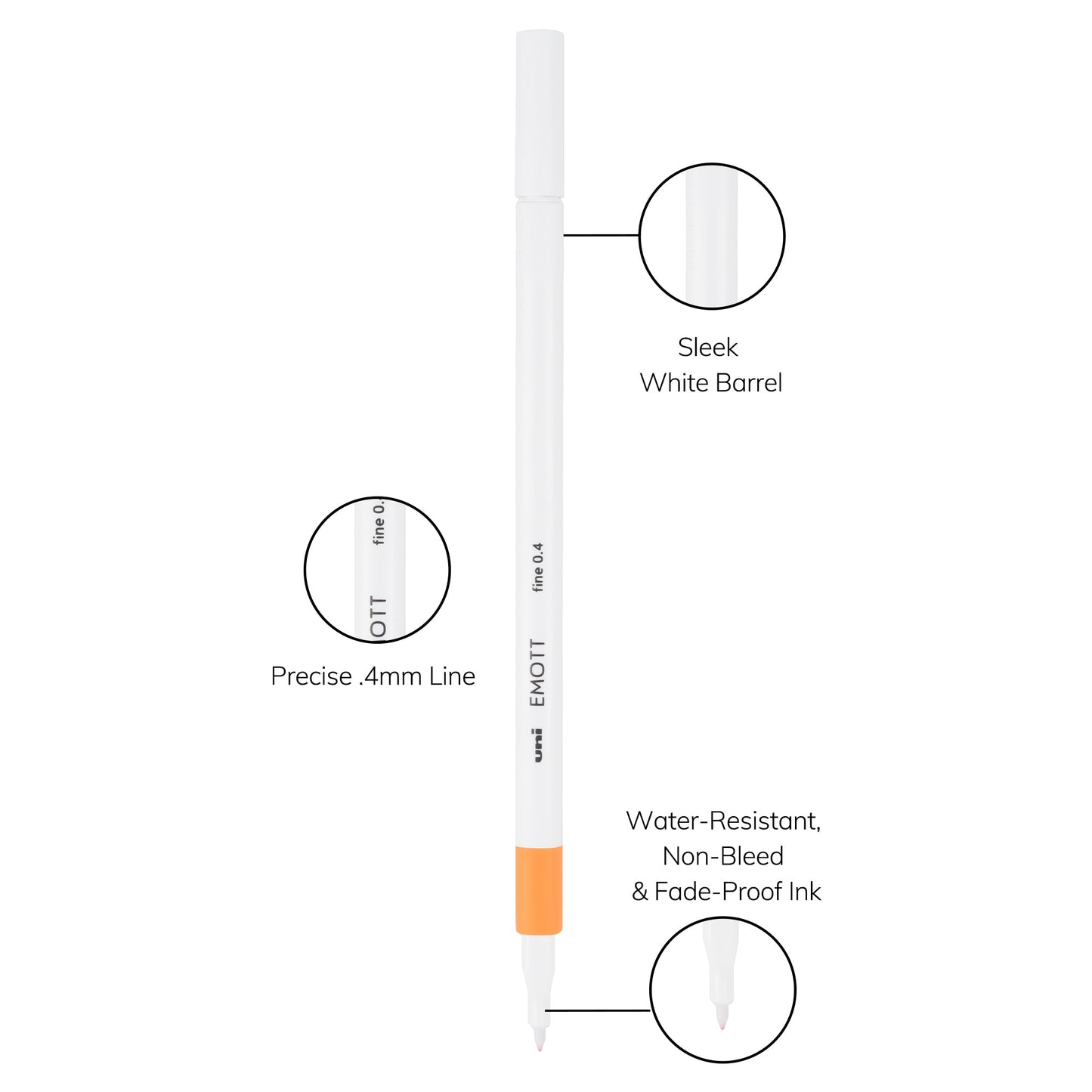 uni® EMOTT, Fine Line Marker
