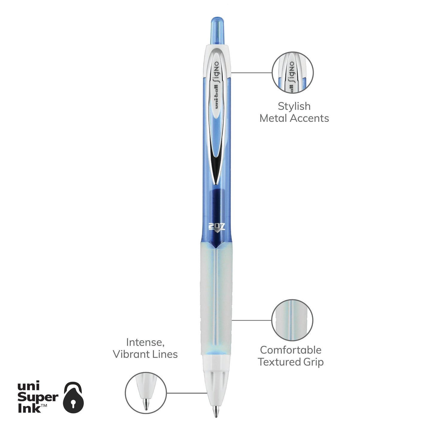 uniball™ 207 Fashion, Gel Pen