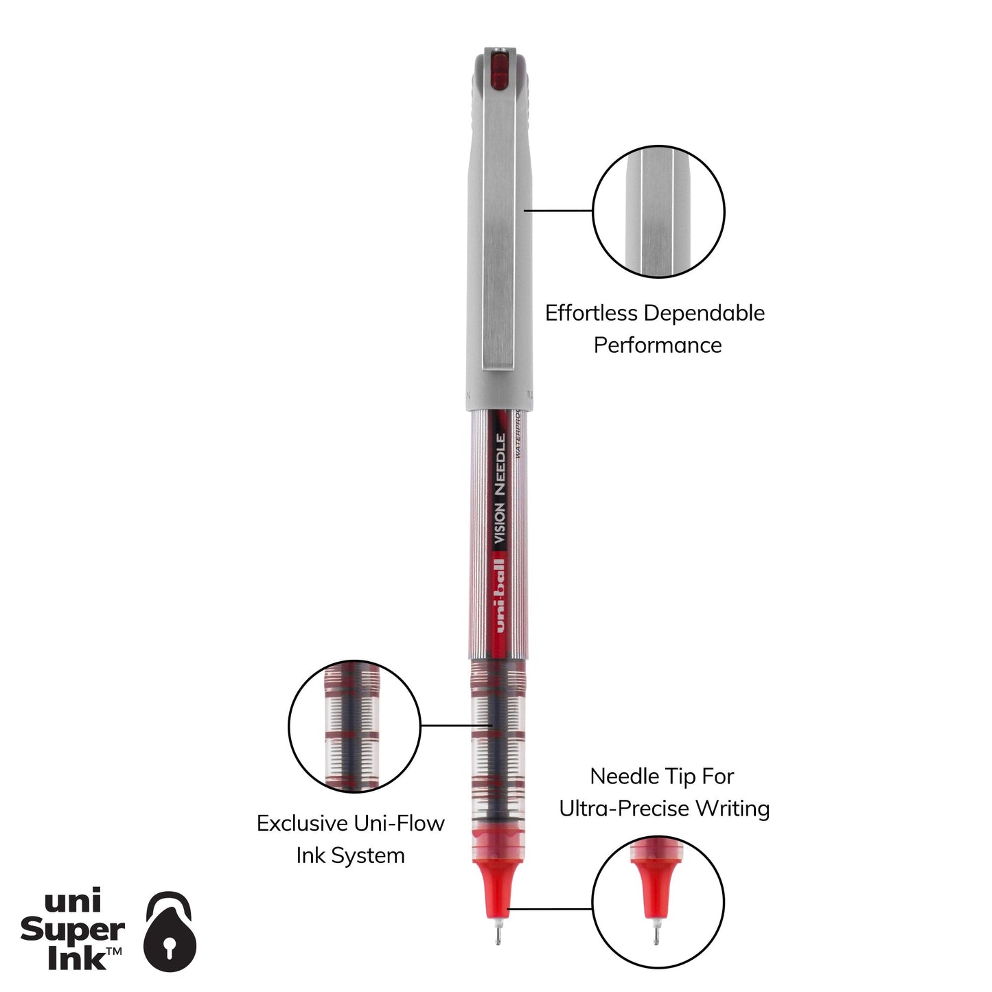 uniball™ Vision Needle, Rollerball Pen