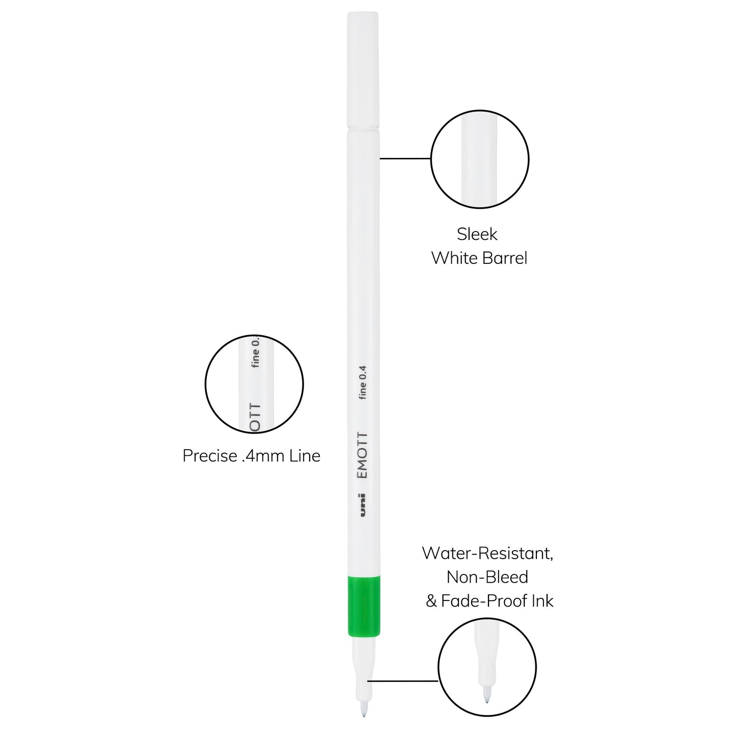 uni® EMOTT, Fine Line Marker