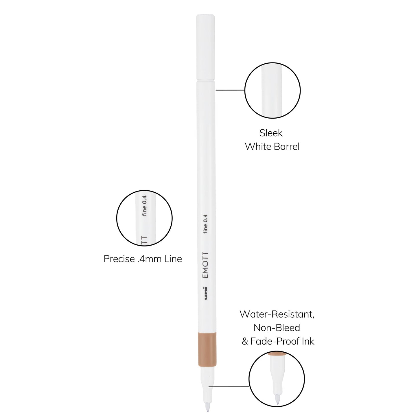 uni® EMOTT, Fine Line Marker