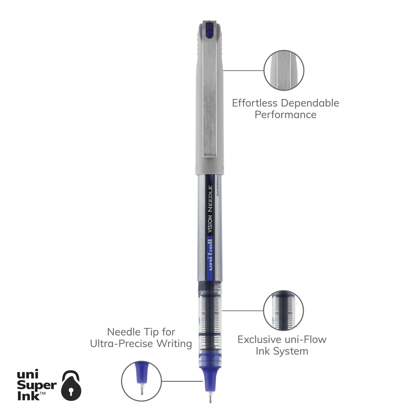uniball™ Vision Needle, Rollerball Pen